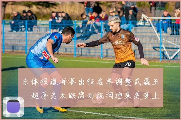 东体报道海港出征名单调整武磊王燊超蒋光太缺席刘祝润迎来更多上场机会